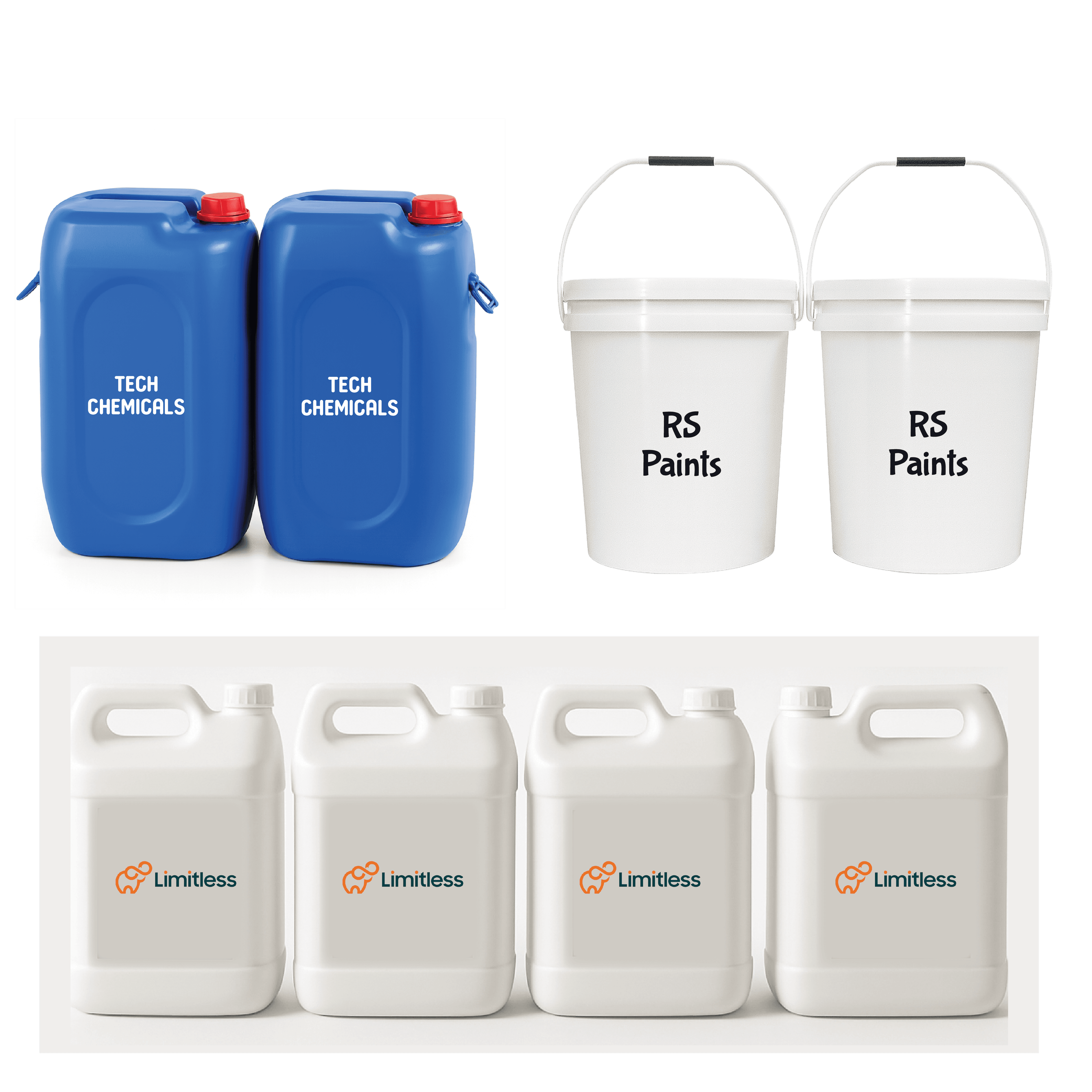HDPE Cans & Pail Container